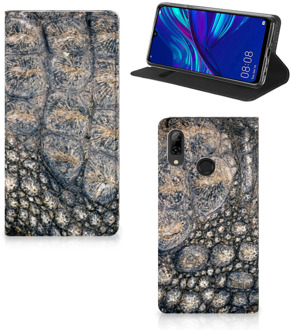 B2Ctelecom Huawei P Smart (2019) Uniek Standcase Hoesje Krokodillenprint