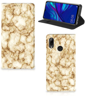 B2Ctelecom Huawei P Smart (2019) Uniek Standcase Hoesje Marmer Goud