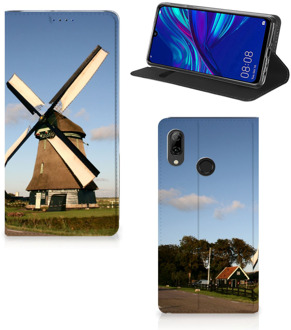 B2Ctelecom Huawei P Smart (2019) Uniek Standcase Hoesje Molen