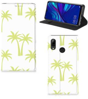 B2Ctelecom Huawei P Smart (2019) Uniek Standcase Hoesje Palmtrees