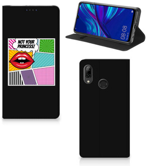 B2Ctelecom Huawei P Smart (2019) Uniek Standcase Hoesje Popart Princess