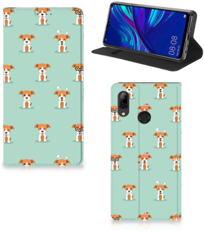 B2Ctelecom Huawei P Smart (2019) Uniek Standcase Hoesje Pups