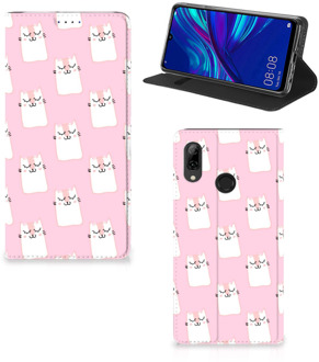 B2Ctelecom Huawei P Smart (2019) Uniek Standcase Hoesje Sleeping Cats