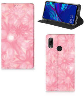 B2Ctelecom Huawei P Smart (2019) Uniek Standcase Hoesje Spring Flowers