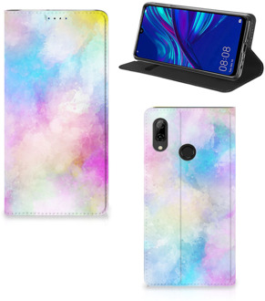 B2Ctelecom Huawei P Smart (2019) Uniek Standcase Hoesje Watercolor Light