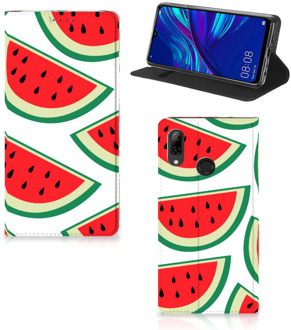 B2Ctelecom Huawei P Smart (2019) Uniek Standcase Hoesje Watermelons