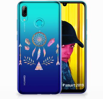 B2Ctelecom Huawei P Smart 2019 Uniek TPU Hoesje Boho Dreamcatcher