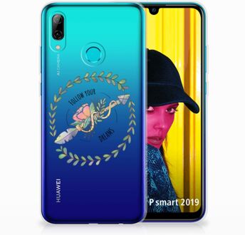 B2Ctelecom Huawei P Smart 2019 Uniek TPU Hoesje Boho Dreams