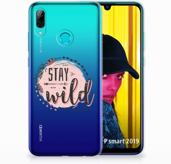 B2Ctelecom Huawei P Smart 2019 Uniek TPU Hoesje Boho Stay Wild