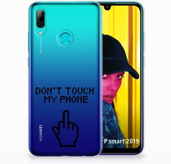 B2Ctelecom Huawei P Smart 2019 Uniek TPU Hoesje Finger DTMP