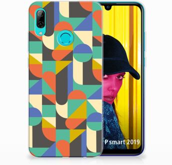 B2Ctelecom Huawei P Smart 2019 Uniek TPU Hoesje Funky Retro