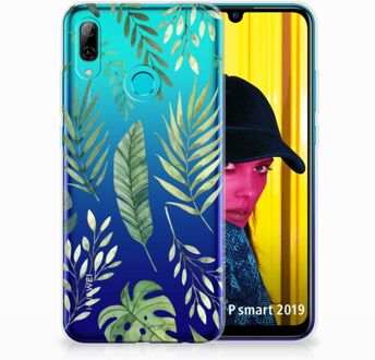 B2Ctelecom Huawei P Smart 2019 Uniek TPU Hoesje Leaves