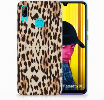 B2Ctelecom Huawei P Smart 2019 Uniek TPU Hoesje Leopard