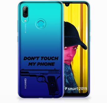 B2Ctelecom Huawei P Smart 2019 Uniek TPU Hoesje Pistol DTMP