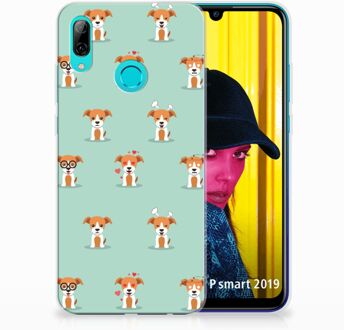 B2Ctelecom Huawei P Smart 2019 Uniek TPU Hoesje Pups