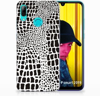 B2Ctelecom Huawei P Smart 2019 Uniek TPU Hoesje Slangenprint