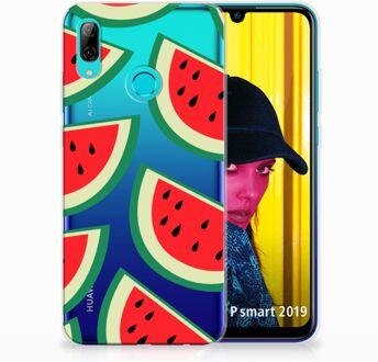 B2Ctelecom Huawei P Smart 2019 Uniek TPU Hoesje Watermelons