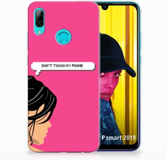 B2Ctelecom Huawei P Smart 2019 Uniek TPU Hoesje Woman DTMP