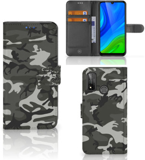 B2Ctelecom Huawei P Smart 2020 Telefoon Hoesje Cadeau voor hem Army Light