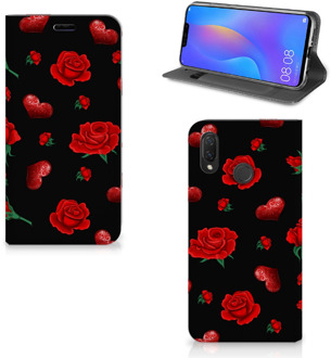 B2Ctelecom Huawei P Smart Plus Magnet Case Valentine Design