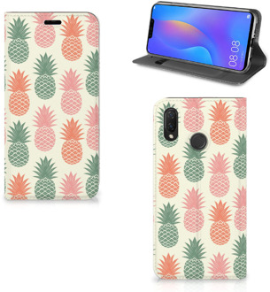 B2Ctelecom Huawei P Smart Plus Standcase Hoesje Design Ananas