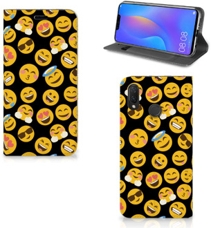 B2Ctelecom Huawei P Smart Plus Standcase Hoesje Design Emoji