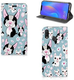 B2Ctelecom Huawei P Smart Plus Standcase Hoesje Design Hondjes