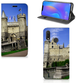 B2Ctelecom Huawei P Smart Plus Standcase Hoesje Design Kasteel