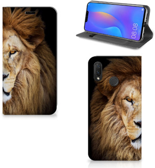 B2Ctelecom Huawei P Smart Plus Standcase Hoesje Design Leeuw