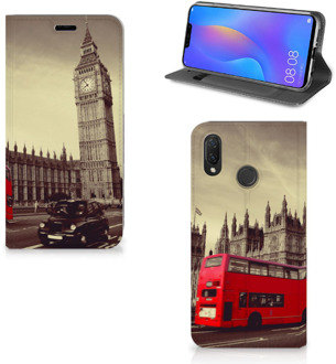 B2Ctelecom Huawei P Smart Plus Standcase Hoesje Design Londen