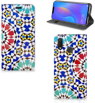 B2Ctelecom Huawei P Smart Plus Standcase Hoesje Design Mozaïek