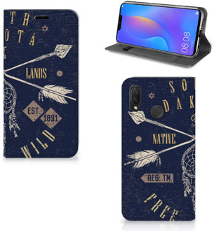 B2Ctelecom Huawei P Smart Plus Standcase Hoesje Design South Dakota