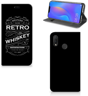 B2Ctelecom Huawei P Smart Plus Standcase Hoesje Design Whiskey