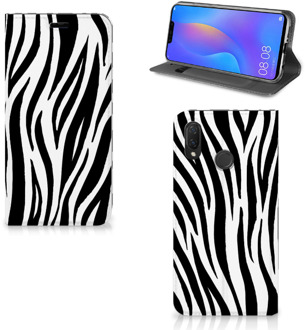 B2Ctelecom Huawei P Smart Plus Standcase Hoesje Design Zebra