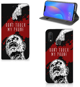 B2Ctelecom Huawei P Smart Plus Standcase Hoesje Design Zombie Blood