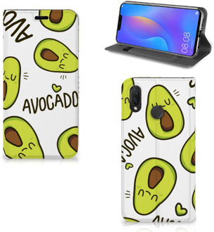 B2Ctelecom Huawei P Smart Plus Uniek Standcase Hoesje Avocado Singing