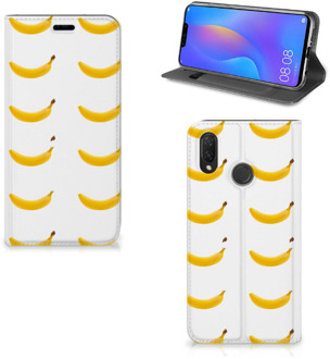 B2Ctelecom Huawei P Smart Plus Uniek Standcase Hoesje Banana