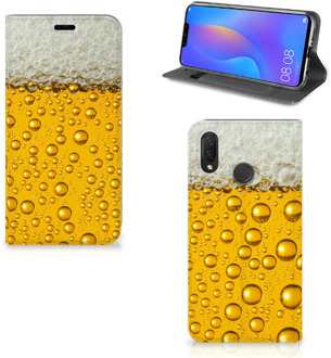 B2Ctelecom Huawei P Smart Plus Uniek Standcase Hoesje Bier