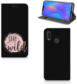 B2Ctelecom Huawei P Smart Plus Uniek Standcase Hoesje Boho Stay Wild