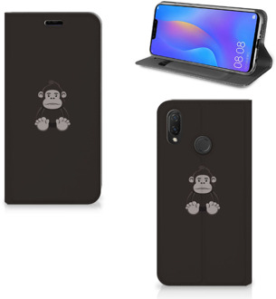 B2Ctelecom Huawei P Smart Plus Uniek Standcase Hoesje Gorilla