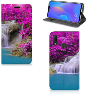 B2Ctelecom Huawei P Smart Plus Uniek Standcase Hoesje Waterval