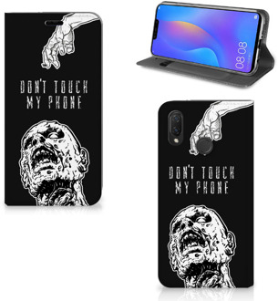 B2Ctelecom Huawei P Smart Plus Uniek Standcase Hoesje Zombie