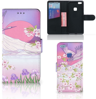 B2Ctelecom Huawei P10 Lite Bookcase Hoesje Bird Flying