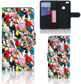 B2Ctelecom Huawei P10 Lite Bookcase Hoesje Birds