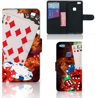 B2Ctelecom Huawei P10 Lite Bookcase Hoesje Casino