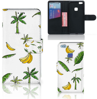 B2Ctelecom Huawei P10 Lite Bookcase Hoesje Design Banana Tree