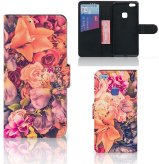 B2Ctelecom Huawei P10 Lite Bookcase Hoesje Design Bosje Bloemen