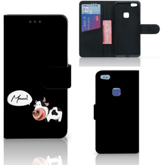 B2Ctelecom Huawei P10 Lite Bookcase Hoesje Design Cow