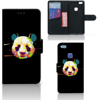 B2Ctelecom Huawei P10 Lite Bookcase Hoesje Design Panda Color