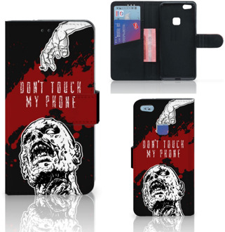 B2Ctelecom Huawei P10 Lite Bookcase Hoesje Design Zombie Blood